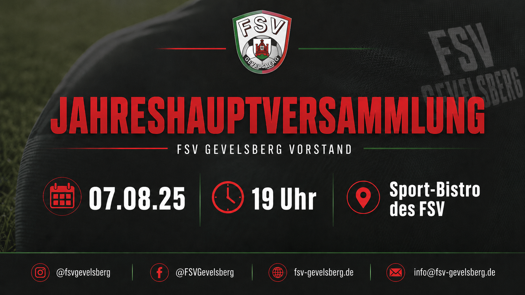 Jahreshauptversammlung 2025